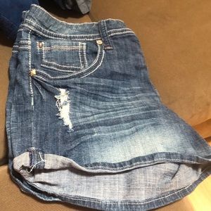 Jean shorts